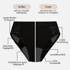 Calendula - highleg Periodenslip mit Spitze