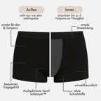 Dahlia - Perioden Boxershorts für die Nacht