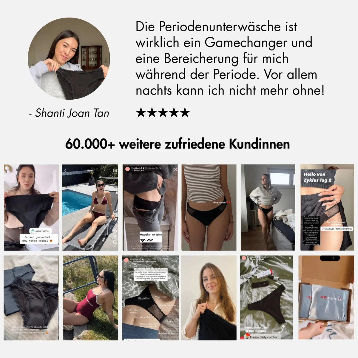 4× Bestseller Bundle - Periodenpantys